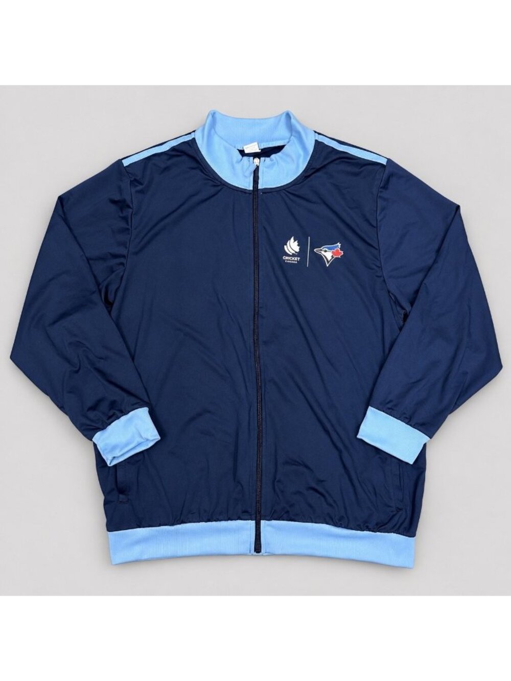 Toronto Blue Jays Cricket Canada Full Zip Track Jacket Mens XL TD Bank SGA MLB